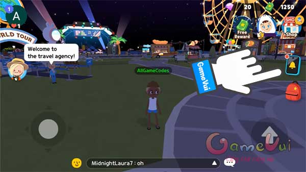 Chạm biểu tượng smartphone