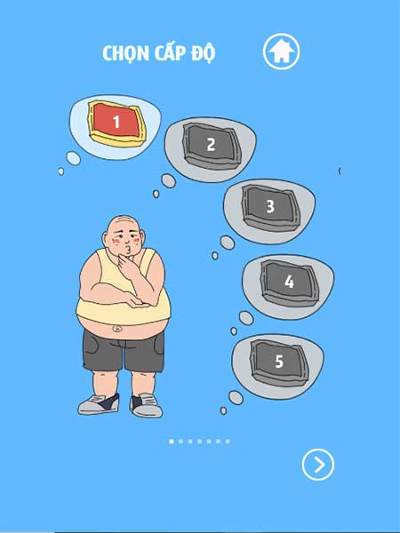 Chọn cấp độ