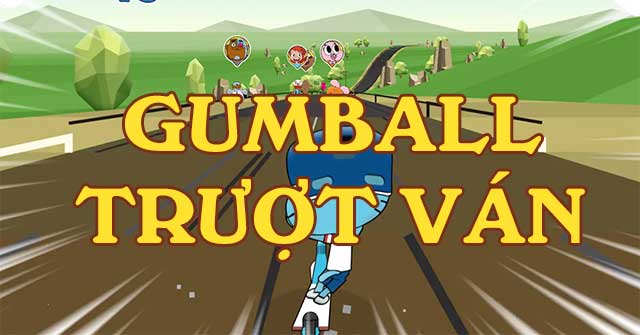 Gumball trượt ván