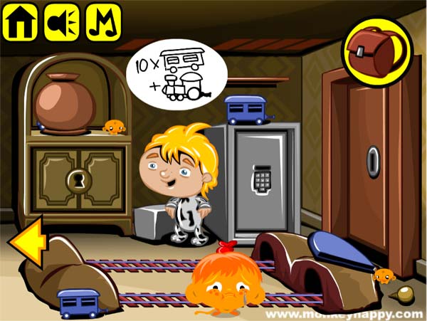 Tìm được món đồ chơi giúp cậu bé