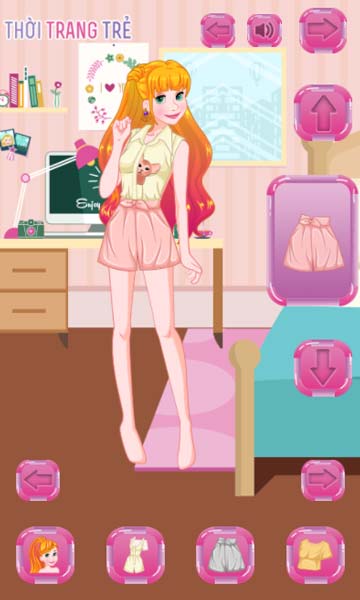 Phối đồ và tạo ra những bộ quần áo, váy trẻ trung hợp thời trang