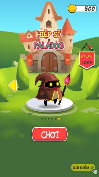 Các skin nhân vật đa dạng