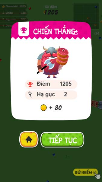 Giành chiến thắng