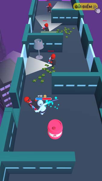 Di chuyển sau lưng quân địch và ám sát