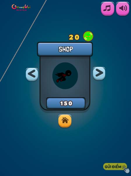 Các skin Spiderman trong Shop cửa hàng