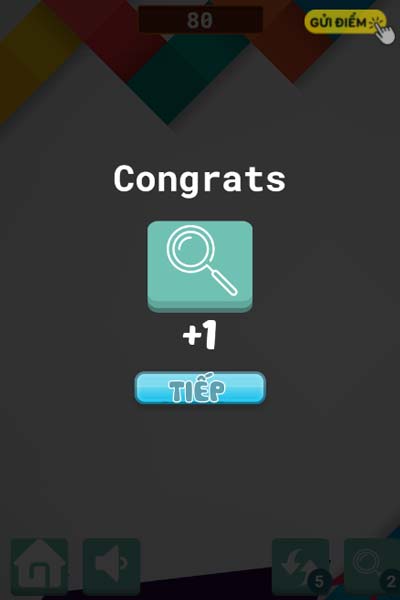 Hoàn thành level thử thách