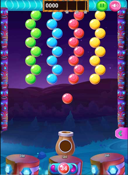 Bắn những quả bóng cùng màu với nhau