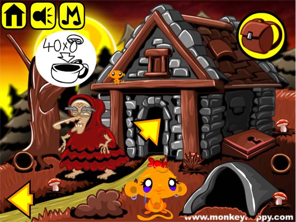 Chơi game Chú khỉ buồn 556 - GameVui