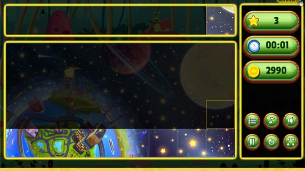 Bức tranh tổng thể sẽ có phần bị mờ như thế này