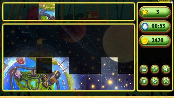 Các phần riêng lẻ cần được xếp vào vị trí thích hợp