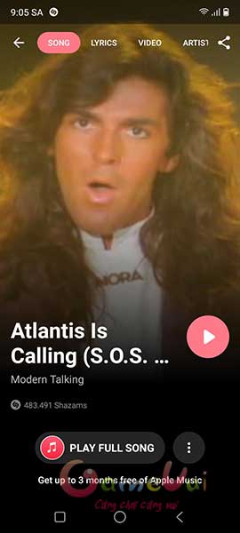 Kết quả trả về