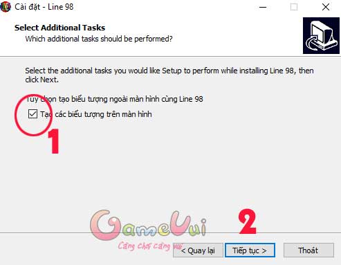 Tạo biểu tượng ngoài màn hình