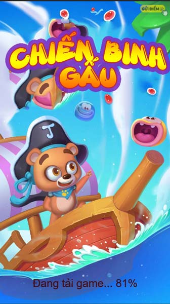 Chơi game Chiến binh gấu - GameVui