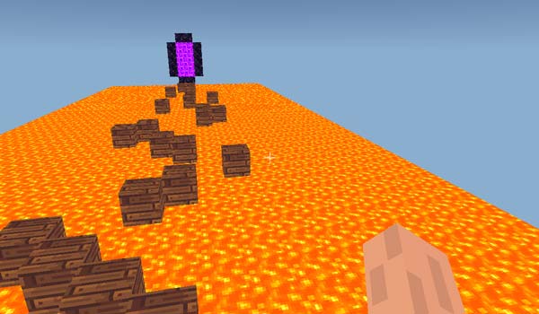 Điều khiển nhân vật Minecraft thật khéo léo