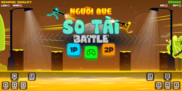 Chơi game Người que so tài - GameVui