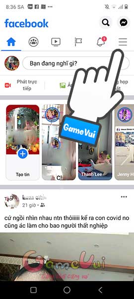 Chạm 3 gạch ngang