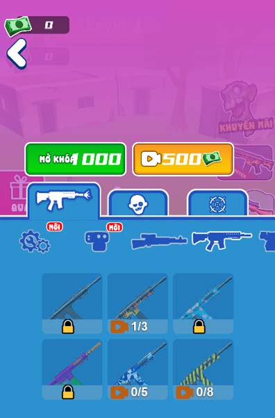 Hệ thống vũ khí đa dạng