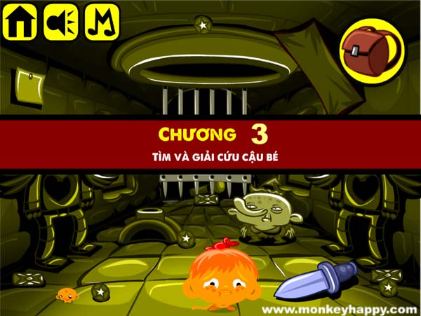 Chơi game Chú khỉ buồn 562 - GameVui