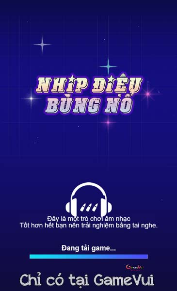 Chơi game Nhịp điệu bùng nổ - GameVui