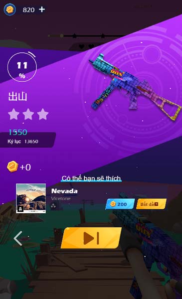 Hoàn thành kết thúc thử thách