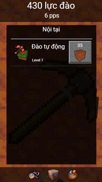 Nâng cấp khả năng tự động đào