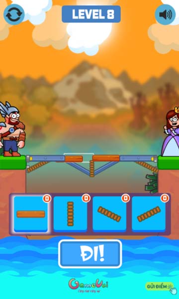 Đặt các mảnh gỗ vào vị trí thích hợp