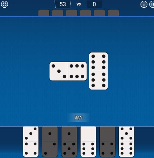 Lựa chọn và đưa ra quân bài Domino phù hợp