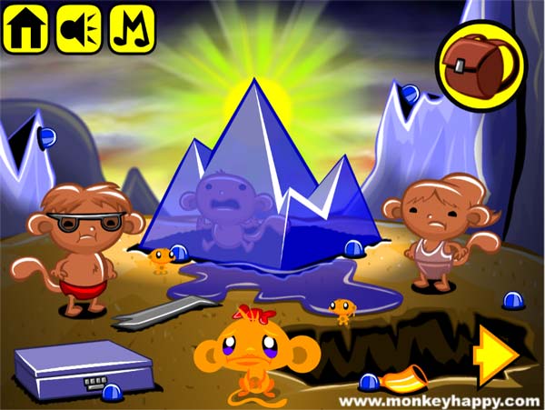 Chơi game Chú khỉ buồn 563 - GameVui