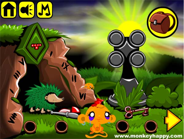 Chơi game Chú khỉ buồn 564 - GameVui