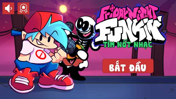 Chơi game FNF tìm nốt nhạc - GameVUi