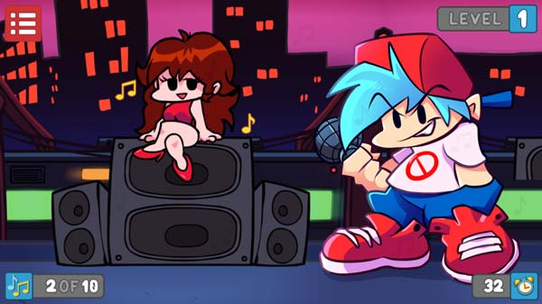 Trong vòng 40 giây bạn phải nhanh chóng tìm đủ 10 hình nốt nhạc nhé