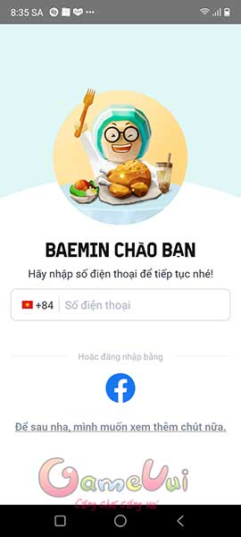 Nhập số điện thoại