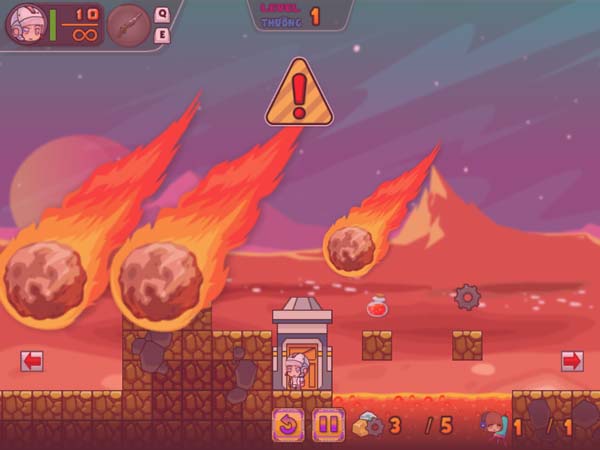 Tránh khỏi bão thiên thạch