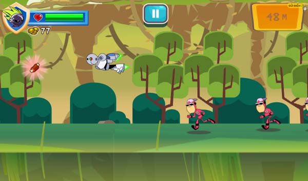 Nhận vật phẩm tăng sức mạnh trong quá trình chiến đấu