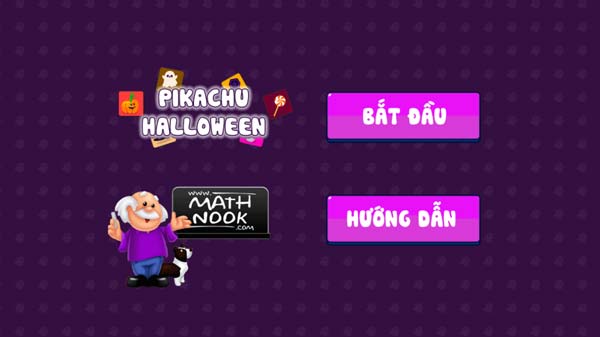 Chơi game Pikachu Halloween - GameVui