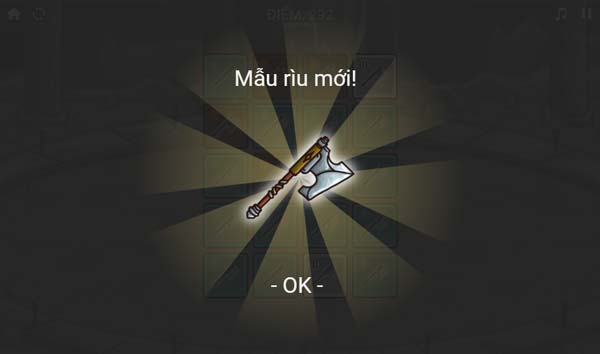 Tạo ra chiếc rìu chiến cao cấp