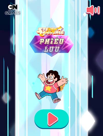 Chơi game Steven phiêu lưu - GameVui