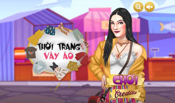 Chơi game Thời trang váy áo - GameVui