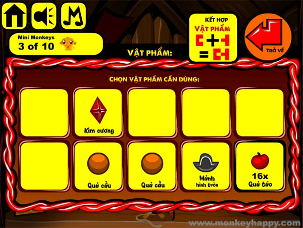 Các mảnh ghép vật phẩm