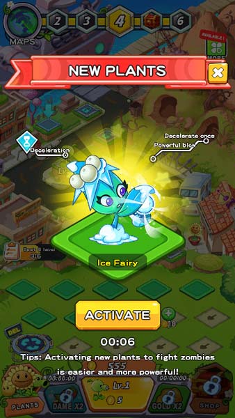 Mở khóa những mẫu cây mới, cao cấp