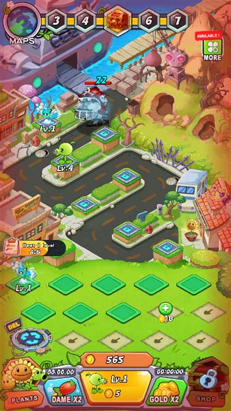 Hạ gục những binh đoàn và trùm Boss zombie