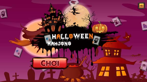 Chơi game Mahjong Halloween - GameVui