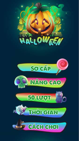 Chơi game Thử thách Halloween - GameVui