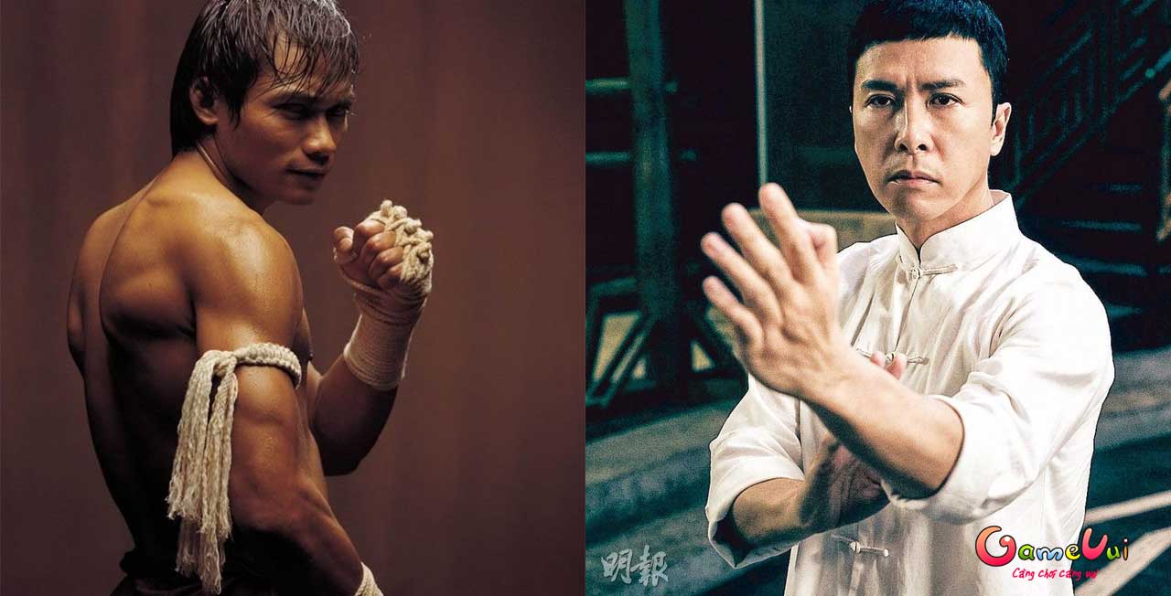 Kéo 2 bức ảnh cần ghép vào file mới