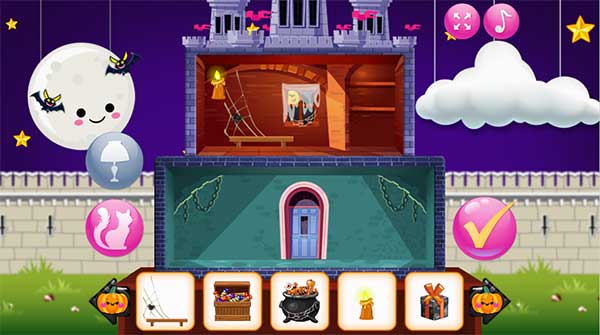 Trang trí cho lâu đài