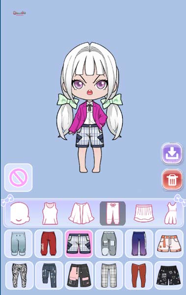 Lựa chọn ra các mẫu phong cách nhân vật