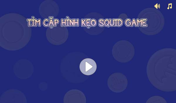 Chơi game Tìm cặp hình kẹo Squid Game - GameVui