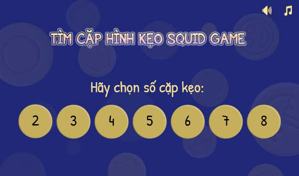 Chọn số cặp kẹo để thử thách