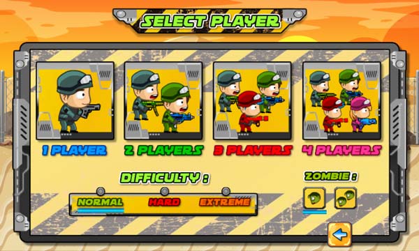 Lựa chọn chế độ chơi