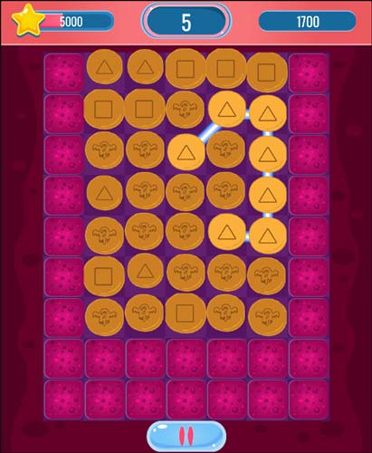 Nối những hình kẹo Dalgona giống nhau